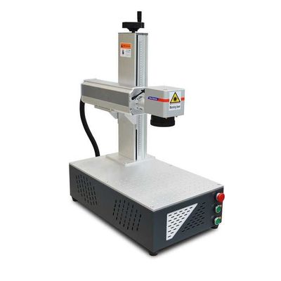 Máquina de Marcação a Laser de Fibra Rotativa Marcador a Laser de Escritório Portátil 50w