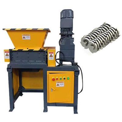 Máquina de trituração de sucata de metal de médio porte, de baixo ruído, automática, para instalações e aparelhos domésticos