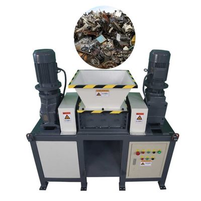 Máquina de trituração de sucata para automóveis 220V / 380V com rolos de duas entalhes
