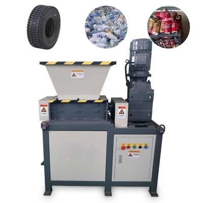 110-130 kg/h Máquina de trituração de borracha Máquina de trituração de pneus para reciclagem de paletes de madeira