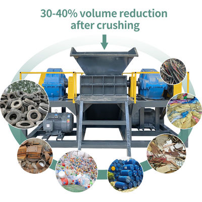 Reciclagem de resíduos industriais Máquina de trituração Caminhão Caminhão Carro Pneus Triturador Triturador