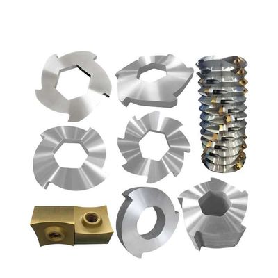 Resíduos de plástico madeira de metal de eixo único triturador de lâminas Tipo de ponto de queda