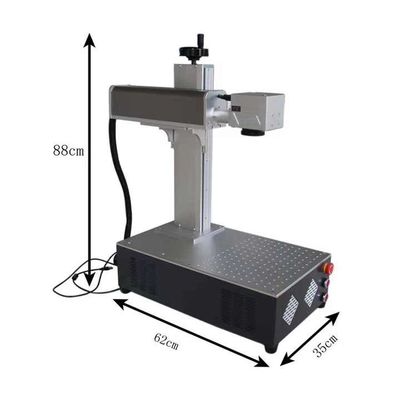 Máquina de Marcação a Laser de Fibra de Mopa Mini 20W 30W Máquina de Gravura de Corte a Laser de jóias