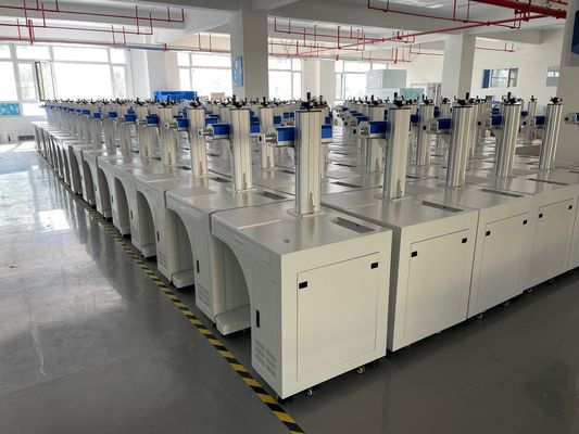 Máquina de Marcação a Laser de Fibra de Metal em Bijuelas 30W Mini Marcador a Laser de Escritório Portátil