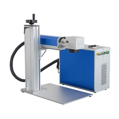Máquina de marcação por laser de fibra de escritório portátil Máquina de impressão de gravura