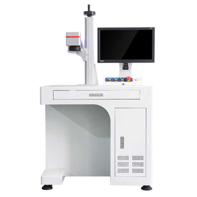 Máquina de marcação a laser UV da garrafa de bebida 5W 3W 600mm*600mm*1200mm