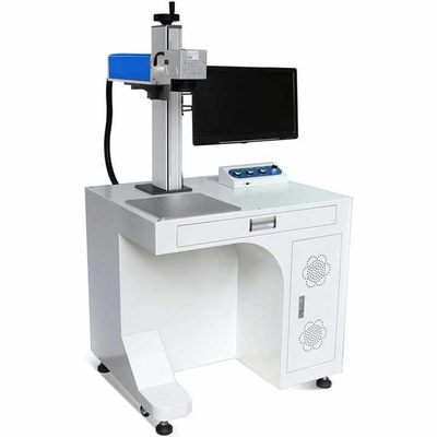 Máquina de marcação a laser UV 3D com foco dinâmico 5W 10W 15W com rotação