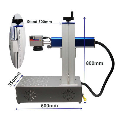 Máquina de gravura a laser UV de 5W de vidro Máquina de marcação de tecido de papel plástico 220V 50Hz