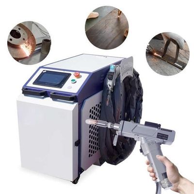 3 em 1 Fibra Laser Soldadora de mão 1000W 1500W 2000W Para Alumínio Carbono