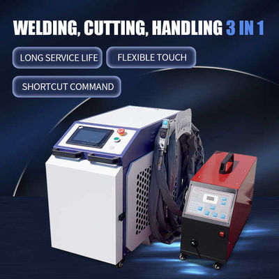 1000w 1500w 2000w 3000w Máquina de corte de limpeza de soldagem a laser 3 em 1