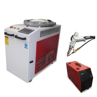 Pequena máquina de soldagem a laser de fibra portátil 4 In 1 1000*800*1500mm