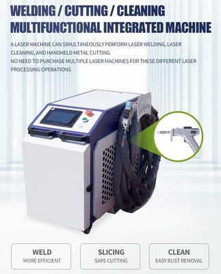 4 em 1 Máquina de corte de limpeza de soldagem a laser portátil 1000w 2000w 3000w