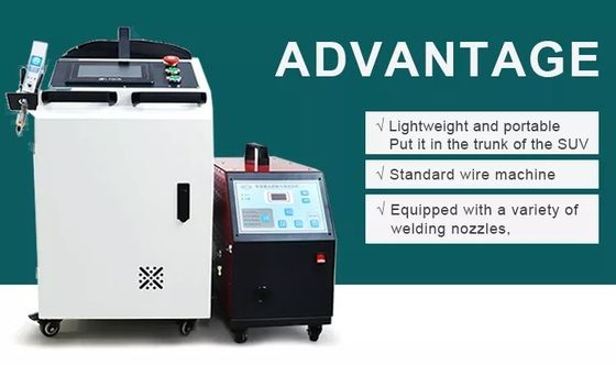 1500w 1000w 2000w Máquina portátil de solda a laser