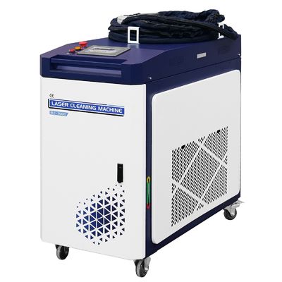 Máquina de limpeza a laser portátil para refrigeração de ar de remoção de ferrugem