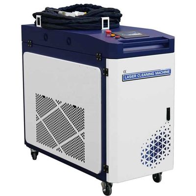 Máquina de limpeza a laser de 2000W para remoção de pó de tinta de pedra e madeira