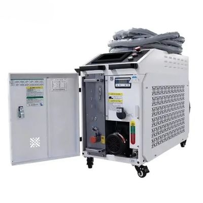 1000W 1500W 2000W 3000W Limpeza a laser de fibra remoção de ferrugem com sistema de controle PLC