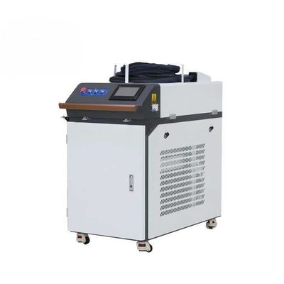 Máquina de limpeza a laser portátil de alta precisão para remoção de pintura de ferrugem de pedra