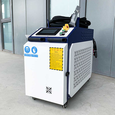 Máquina de limpeza contínua a laser de fibra 1KW 1.5KW 2000 Watt Limpeza a laser de remoção de ferrugem