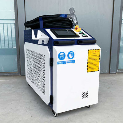 Máquina de remoção de ferrugem a laser de fibra de 1000w 1500w 2000w para limpeza de metais enferrujados