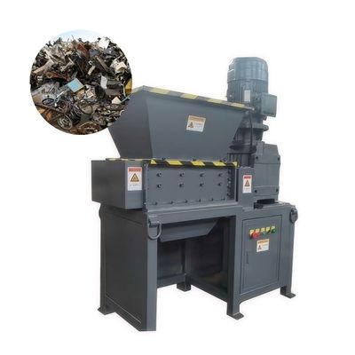 Máquina de trituração de plástico de eixo duplo Máquina de trituração de papel industrial