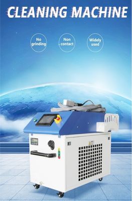 Máquina de limpeza industrial a laser de resfriamento por ar para pequenos pontos focais de diâmetro 0,2-2 mm