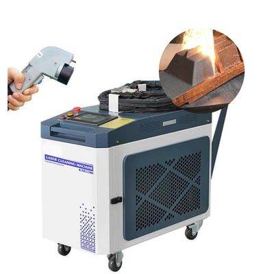 Máquina de limpeza a laser portátil de mármore aplicável para metal / bobina