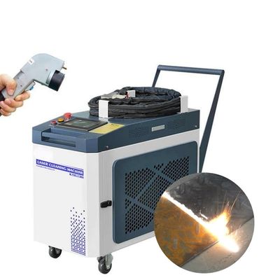 Laser de limpeza de ferrugem de 1064nm com comprimento de onda central de 2000W para tarefas pesadas de remoção de ferrugem