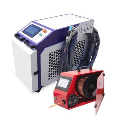 Máquina de Soldadura a Laser de Mesa de Metal 3in1 Portátil Automática Completa e Ajustável