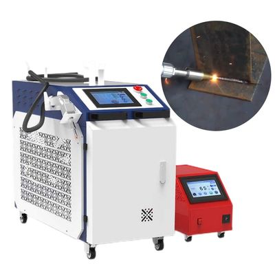 Máquina de limpeza de soldagem de laser de fibra 3 In1 Máquina de limpeza de soldagem de laser Soldagem de soldagem 1000-3000w