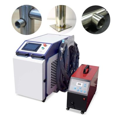 Soldadura a laser refrigerada a água 1500W 2000W Fibra de mão 4 em 1 Máquina de soldadura portátil para metal