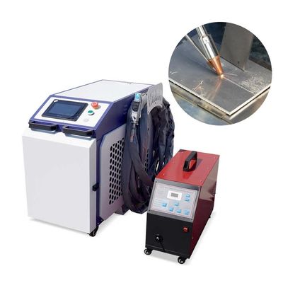 Máquina de solda a laser de fibra de precisão com ponto focal fino 100 mm comprimento focal