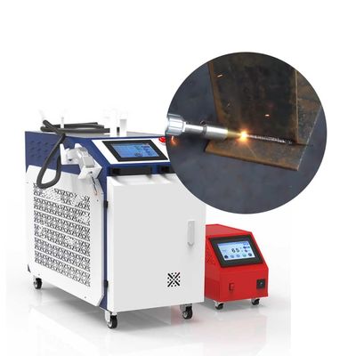 Máquina de soldadura a laser 3mm de metal de precisão de 2000W com braço robótico de 1400mm