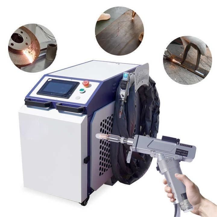3 em 1 Fibra Laser Soldadora de mão 1000W 1500W 2000W Para Alumínio Carbono