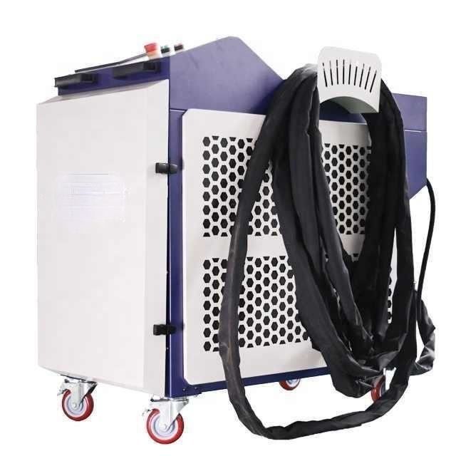 Máquina de remoção de ferrugem a laser portátil de 220 V 50 Hz para limpeza de automóveis