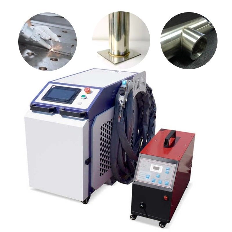 Máquina de soldadura portátil 4 In 1 1500w 2000w 3000w Remover ferrugem Limpeza a laser Máquina de soldadura