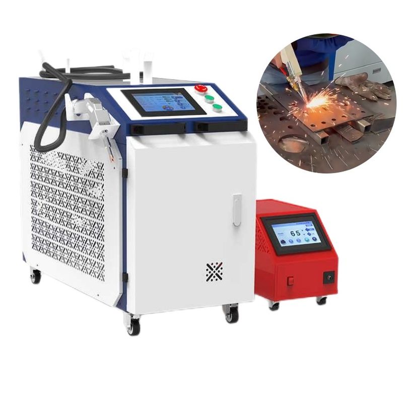 Soldadores a laser de fibra de alta precisão profissionais 1kw 1.5kw 2kw 3kw Soldadores de chapas de aço carbono
