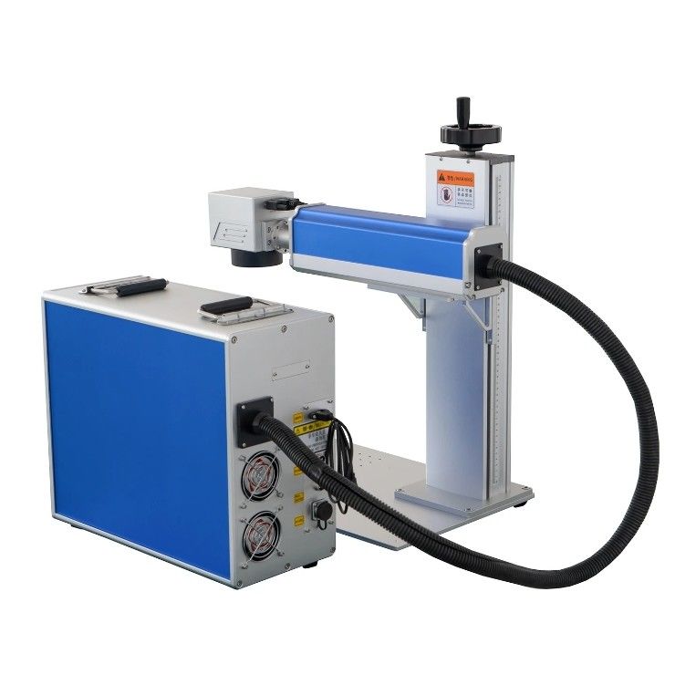 Máquina de marcação a laser Máquina de corte de gravura a laser Pequeno laser rotativo para fibra de metal Raycus de aço
