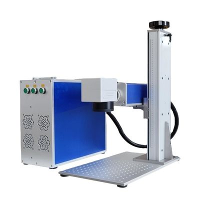 Máquina de Marcação a Laser de Fibra de Metal em Bijuelas 30W Mini Marcador a Laser de Escritório Portátil